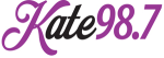 Kate 98.7 Logo