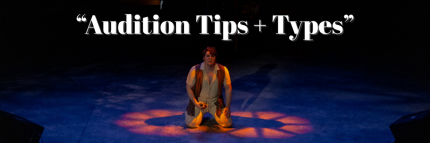 Theater Audition Tips + Types